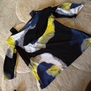 Ciara sun woo Abstract Off-Shoulder Top size large